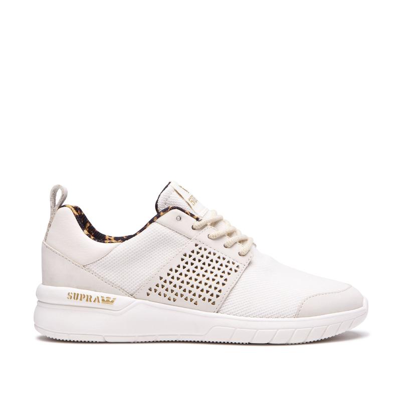 Buty Supra SCISSOR - Sneakersy Damskie - Beżowe (HCTW-58016)